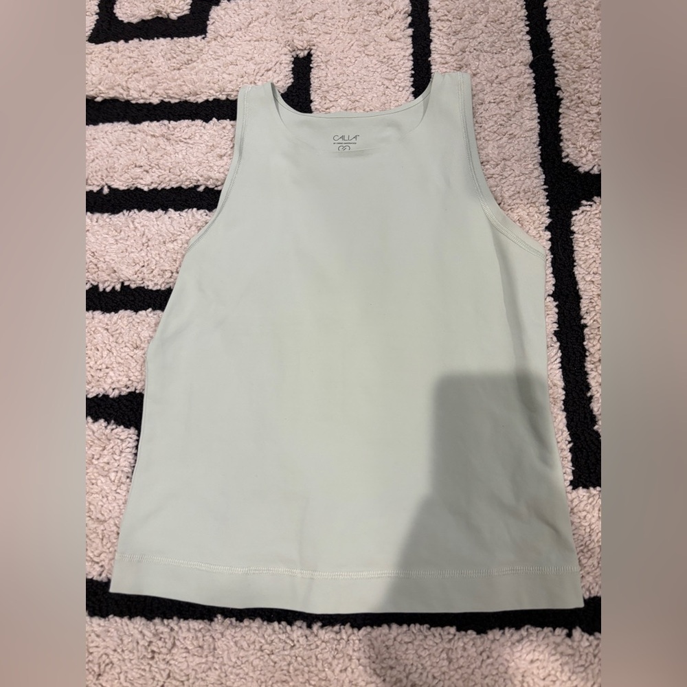 CALIA by Carrie Underwood Mint Green Tank Top Medium